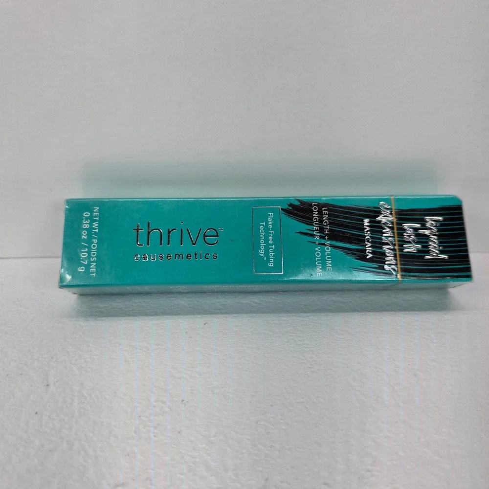 Thrive Causemetics Liquid Lash Extensions Mascara Brynn Rich Black 0.38oz‎ New
